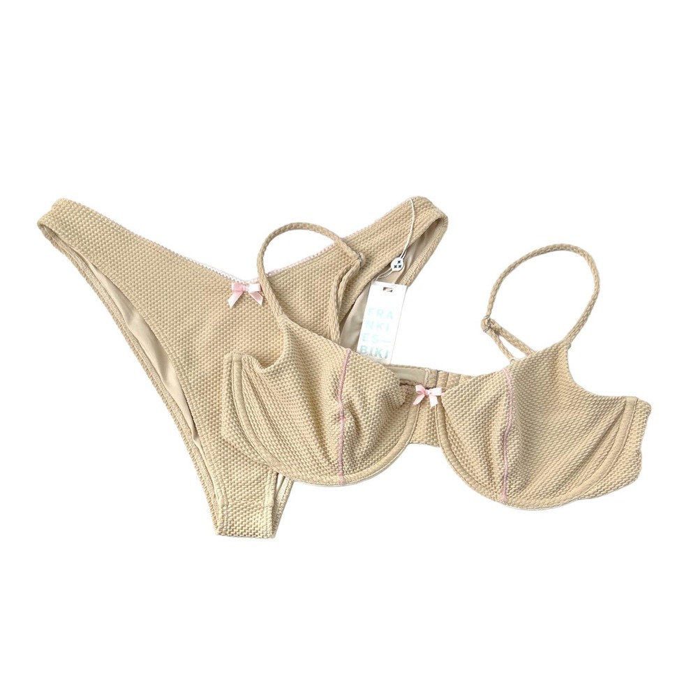 Frankies Bikinis Pam / Enzo Thermal Bikini Smitten Women’s Size XL
